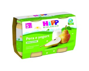HIPP BIO OMOG PERA/YOGURT2X125