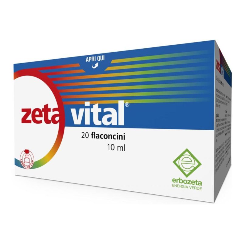 Zeta Vital 20 Flaconcini 10 Ml Zeta Vital 20 Flaconcini 10 Ml