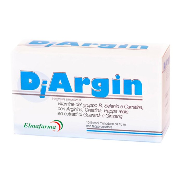 Elmafarma Diargin 10 Flaconcini 10 Ml Elmafarma Diargin 10 Flaconcini 10 Ml