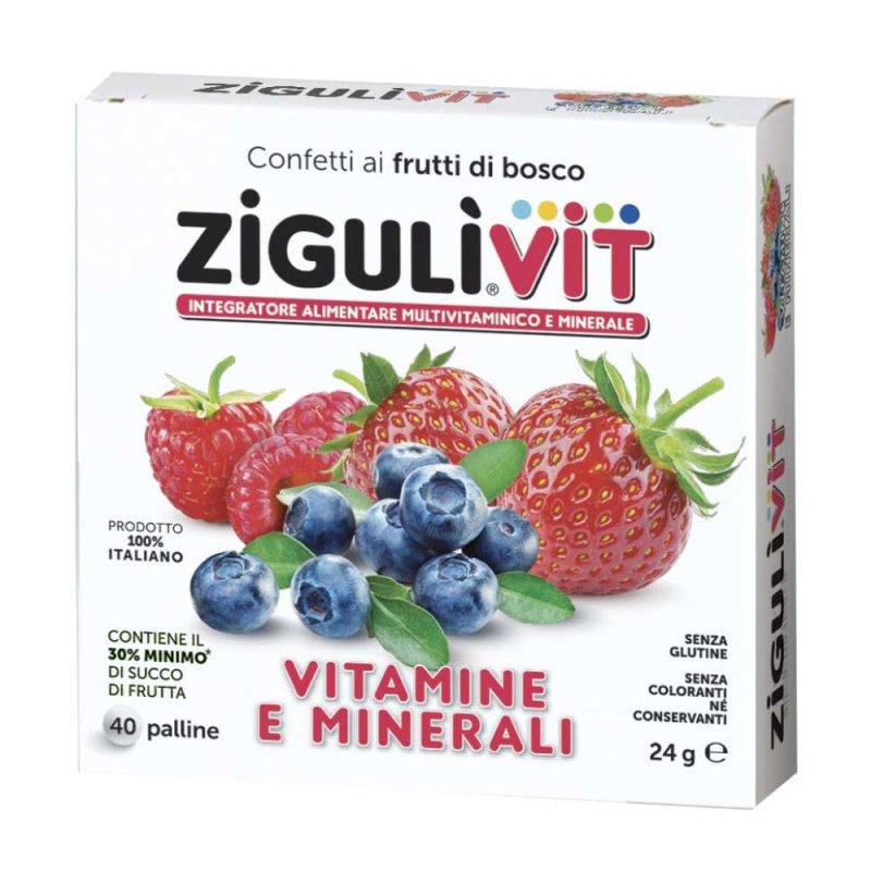 Falqui Zigul&igrave;vit Frutti Di Bosco Caramelle 24 g