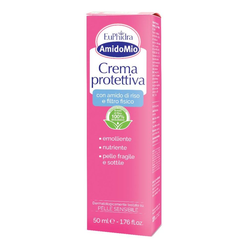 EuPhidra AmidoMio Crema Protettiva all'Amido di Riso Pelli Sensibili 50 ml EuPhidra AmidoMio Crema Protettiva all'Amido di Riso Pelli Sensibili 50 ml