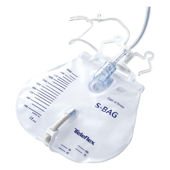 Sacca per Urina Rusch con Tubo da 125 cm Sterile per Drenaggio Urinario da Catetere Sacca per Urina Rusch con Tubo da 125 cm Sterile per Drenaggio Urinario da Catetere