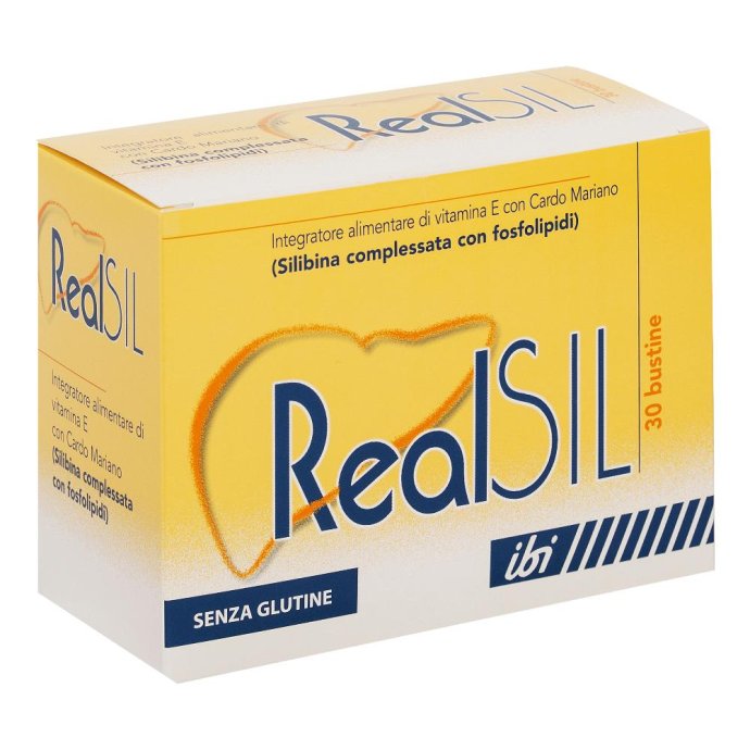 IBI Realsil Bustine Integratore Alimentare Salute Benessere Fegato 30 Buste IBI Realsil Bustine Integratore Alimentare Salute Benessere Fegato 30 Buste
