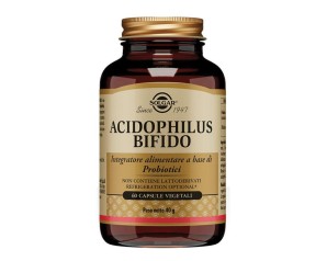 Solgar Acidophilus Bifido Integratore Alimentare 60 Capsule Vegetali
