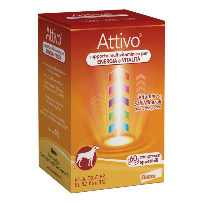 Bayer Pet  Animali Domestici Attivo Tabs Cani Integratore 60 Compresse
