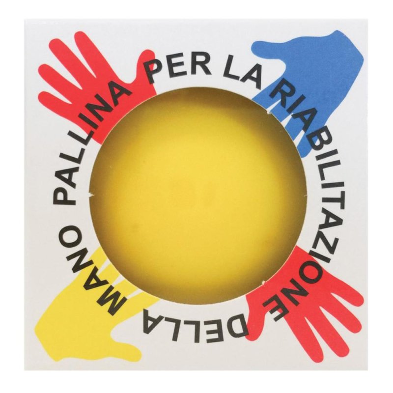 P.b. Pharma Hand Ball Pallina Per Rieducazione Soft Colore Giallo