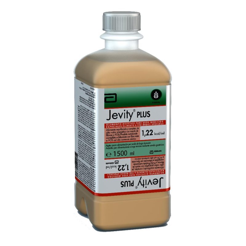 Jevity Plus con fibra 1,5 l - alimento completo ipercalorico con fibra Jevity Plus con fibra 1,5 l - alimento completo ipercalorico con fibra