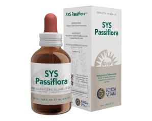 SYS Passiflora Gocce Soluzione Idroalcolica 50 ml Integratore Alimentare Rilassante per Sonno Naturale