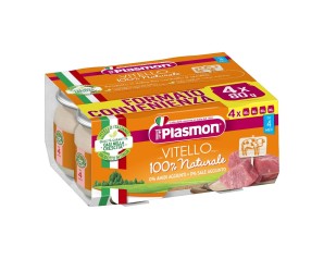 Plasmon Omogeneizzato Vitello 4 X 80 G