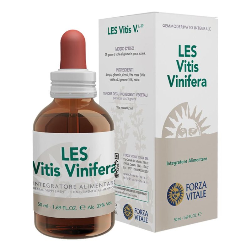 Les Vitis vinifera gocce 50 ml - gemmoderivato di vite Vitis vinifera