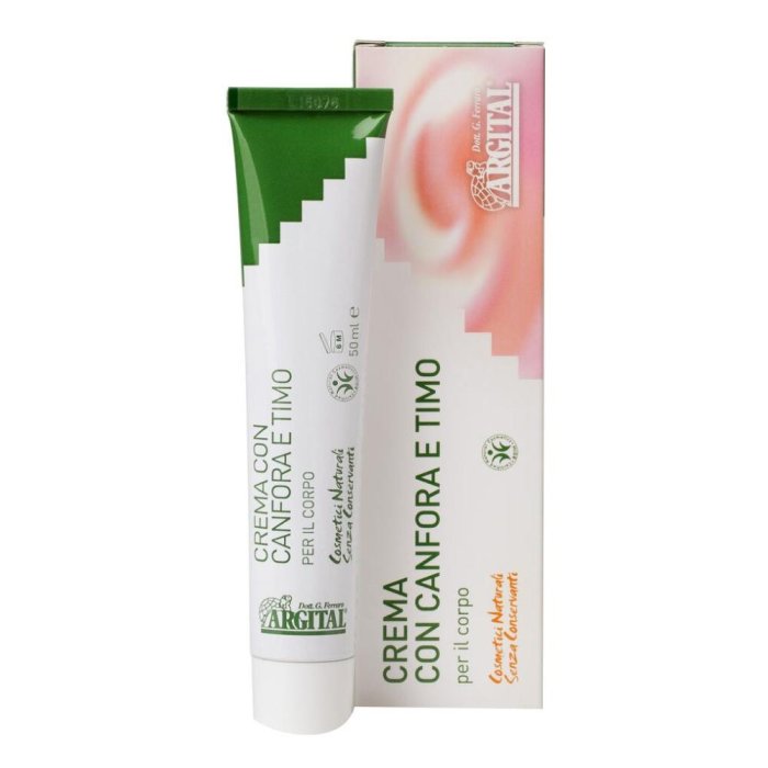 Argital Canfora e Timo Crema Corpo per Contratture 50 ml Argital Canfora e Timo Crema Corpo per Contratture 50 ml