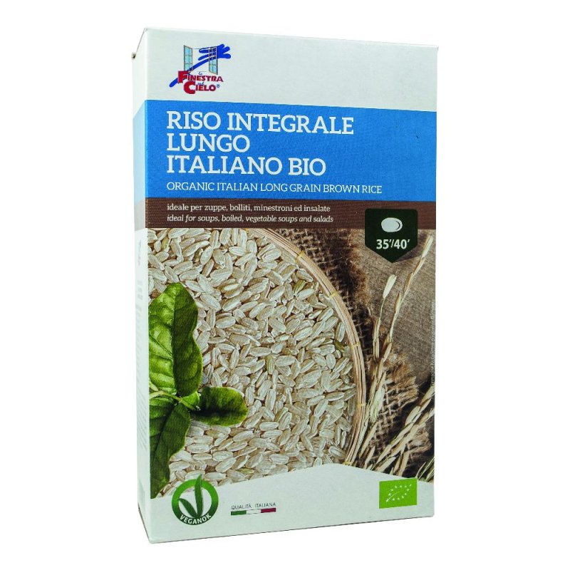 La Finestra Sul Cielo Riso Integrale Lungo Ribe Italiano BIO 1kg La Finestra Sul Cielo Riso Integrale Lungo Ribe Italiano BIO 1kg