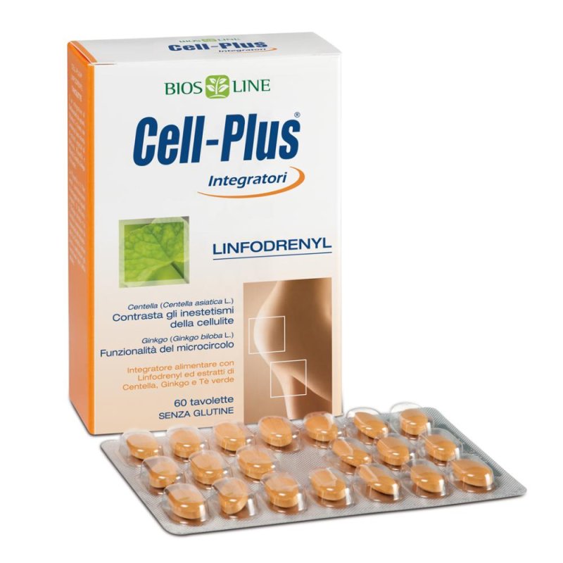 Bios Line  Cell Plus Linfodrenyl Anti-Cellulite Integratore 60 Tavolette