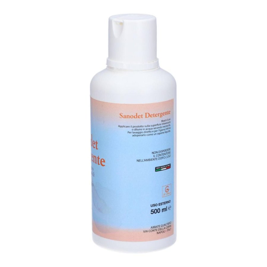 Abbate Gualtiero Sanodet Detergente Dermatologico 500 Ml Abbate Gualtiero Sanodet Detergente Dermatologico 500 Ml
