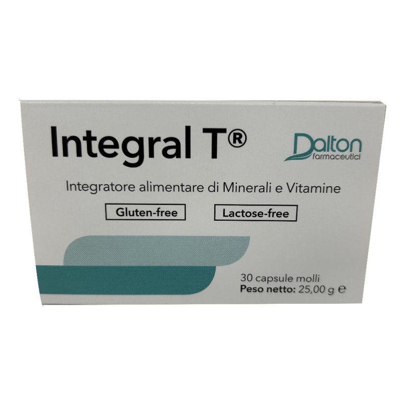 Integral T Integratore Alimentare 30 Capsule Molli Integral T Integratore Alimentare 30 Capsule Molli