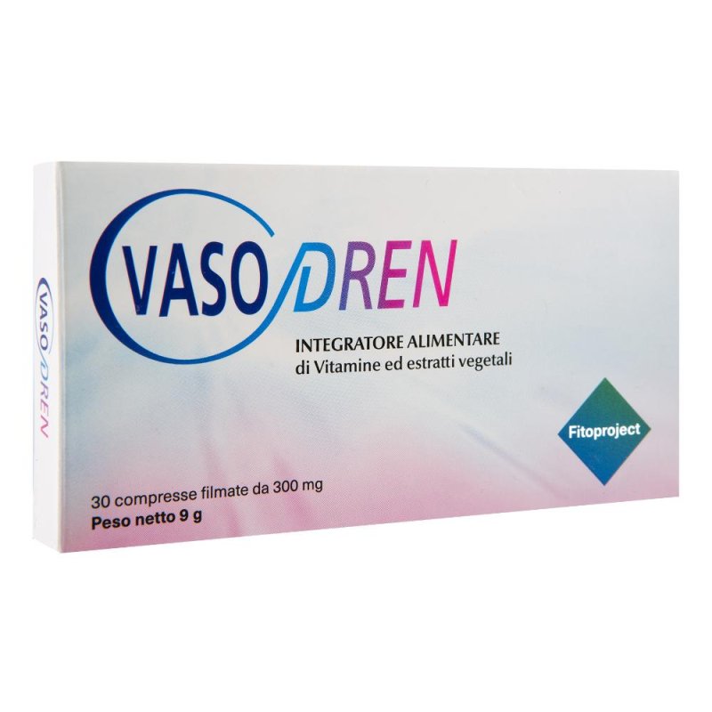 Fitoproject Vasodren Integratore Alimentare 30 Compresse