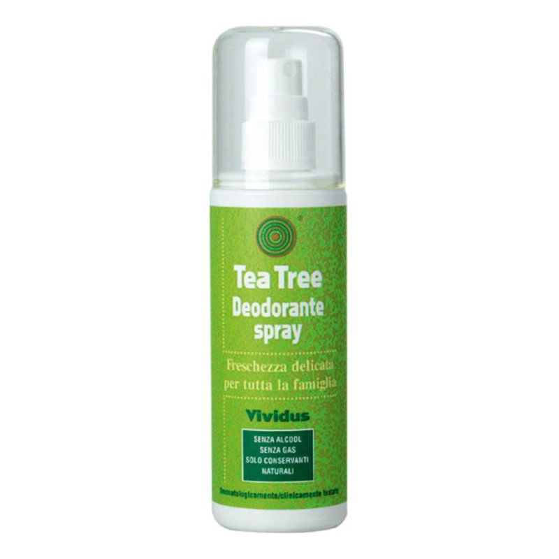 Vividus Tea Tree Deodorante 75 Ml Spray Vividus Tea Tree Deodorante 75 Ml Spray