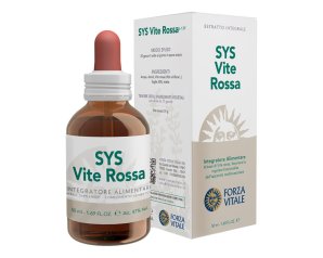 Sys Vite Rossa Gocce 50 ml Integratore in Gocce per Microcircolo e Gambe Leggere