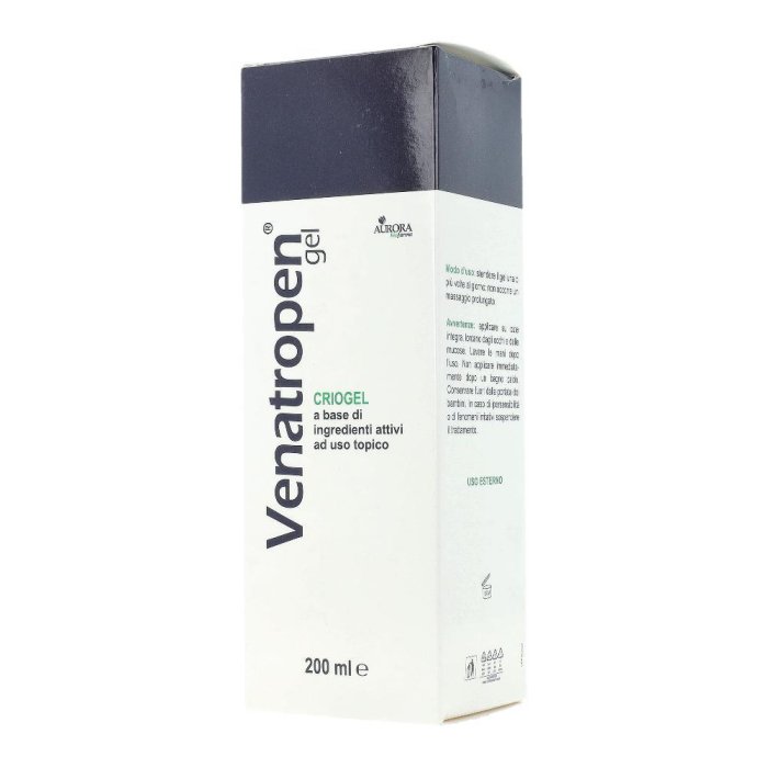 Aurora Biofarma Venatropen Gel Gambe Ad Azione Flebotonica 200 ml Aurora Biofarma Venatropen Gel Gambe Ad Azione Flebotonica 200 ml
