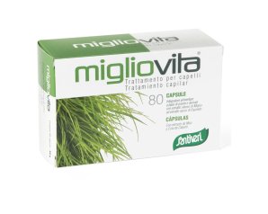Santiveri Migliovita Integratore Capelli Ciglia Unghie Peli 80 Capsule