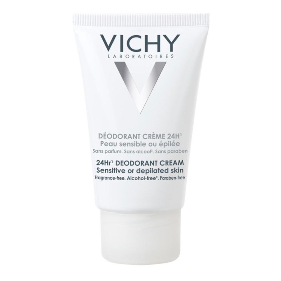 Vichy  Deo Deodorante Crema per Pelli Molto Sensibili o Depilate 40 ml