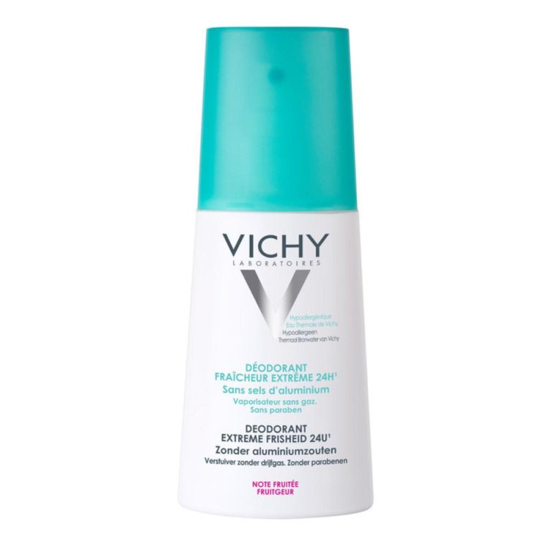 Vichy Deodorante Freschezza Estrema Nota Fruttata Spray 100 ml Vichy Deodorante Freschezza Estrema Nota Fruttata Spray 100 ml