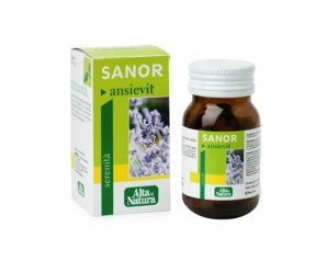 Alta Natura Sanor - Ansievit Integratore Alimentare 100 tavolette