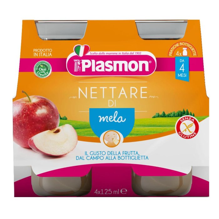 NETTARE MELA 4X125ML