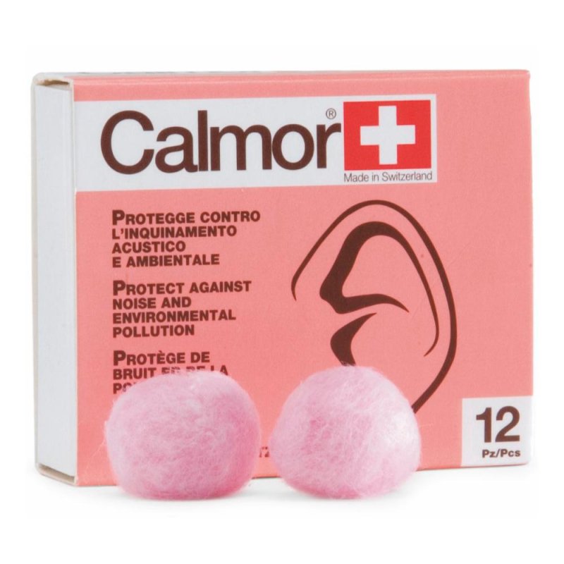Calmor Tappi Auricolari In Cera 12 Pezzi Calmor Tappi Auricolari In Cera 12 Pezzi