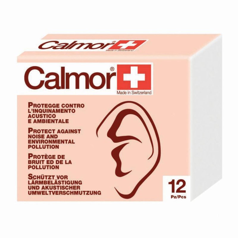 Calmor Tappi auricolari antisuono in cera naturale 20 pezzi Calmor Tappi auricolari antisuono in cera naturale 20 pezzi