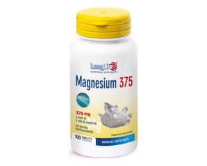 Longlife Magnesium 375 mg 100 Tavolette Integratore di Magnesio