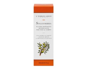 L'Erbolario Linea Solare Doposole Soleombra Fluido Setificante Viso Corpo 200 ml