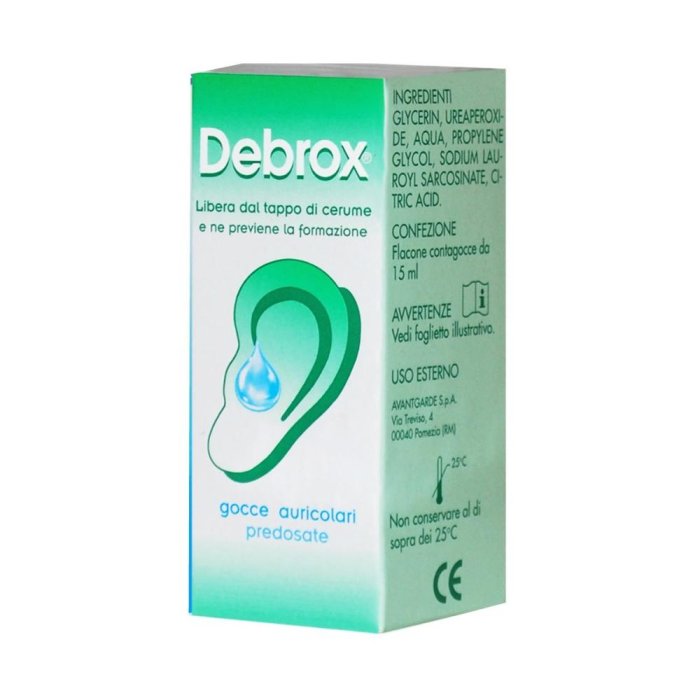 Debrox Gocce Auricolari per la Rimozione del Cerume 15 ml Debrox Gocce Auricolari per la Rimozione del Cerume 15 ml