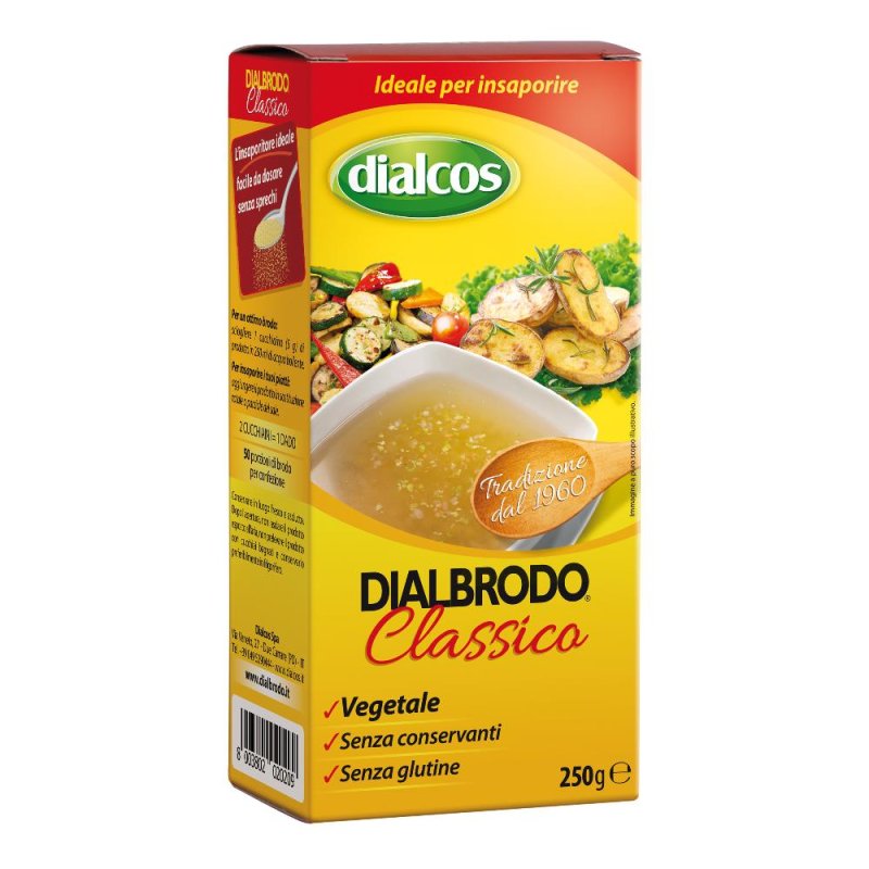 Dialbrodo Classico  250  G &ndash; Granulare Per Brodo Dal Gusto Intenso