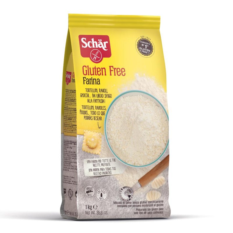 Schar Farina Preparato Per Pane E Pasta Senza Glutine 1 kg Schar Farina Preparato Per Pane E Pasta Senza Glutine 1 kg