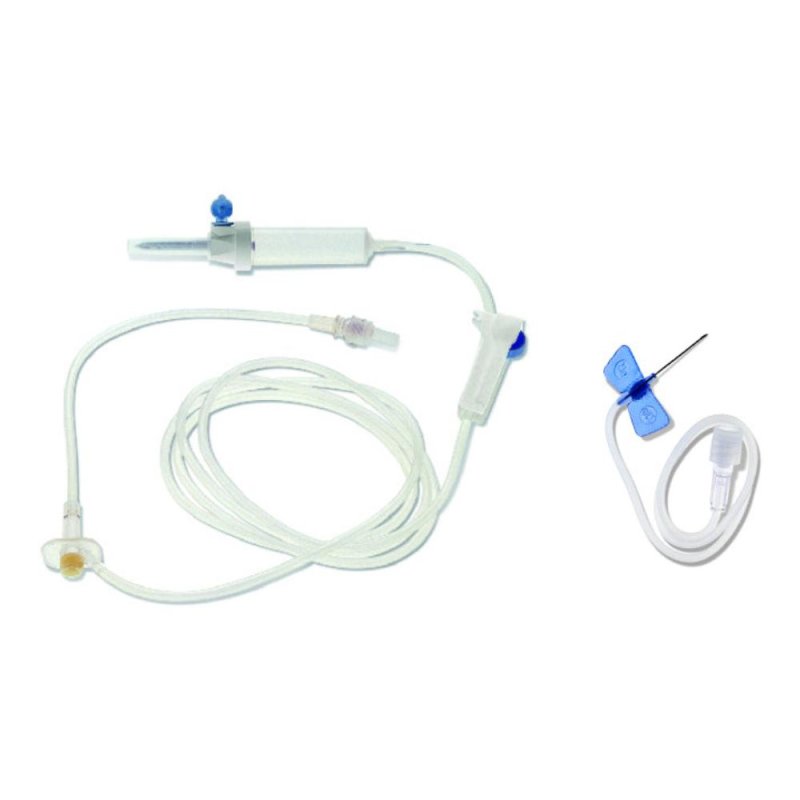 Eurospital Euroset 34Fly Deflussore con Ago a Farfalla G21 1 pezzo