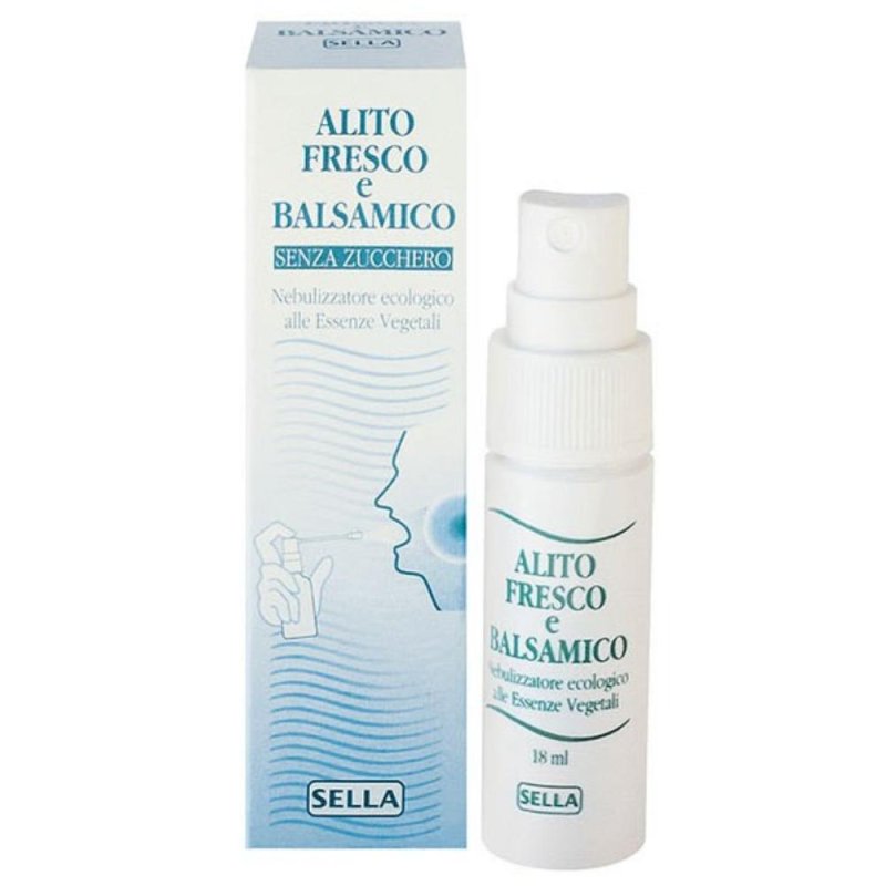 Sella Alito Fresco E Balsamico Spray Senza Zucchero 18ml Sella Alito Fresco E Balsamico Spray Senza Zucchero 18ml