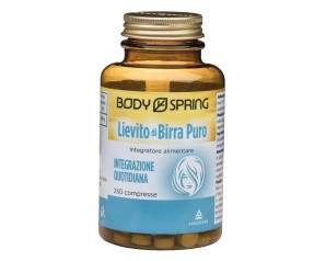 Body Spring Integratore Alimentare Lievito di Birra Puro 250 Compresse