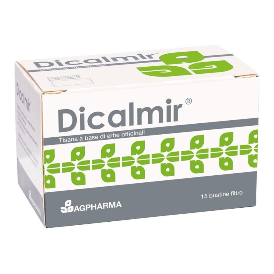 AG Pharma Dicalmir Miscela Erbe 15 Bustine 2g +2 buste omaggio Dicalmir notte