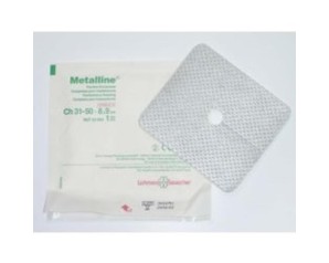 Lohmann & Rauscher Medicazione Tracheostomia Metalline Sterile 8x9cm 50 Pezzi