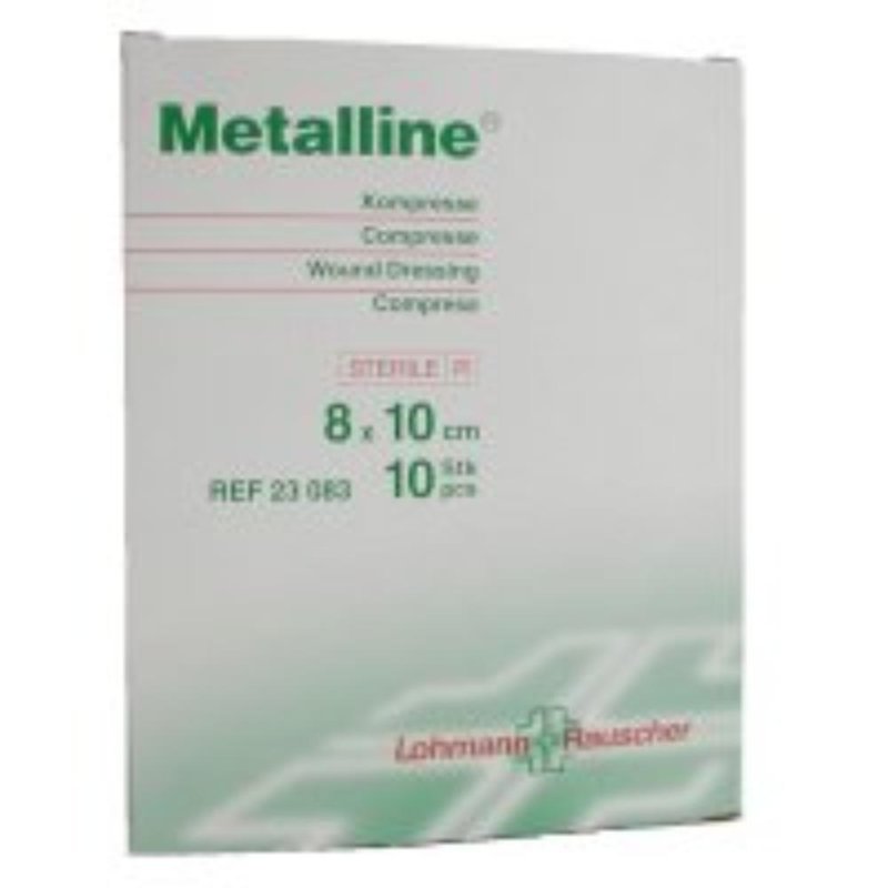 Medicazione Metalline Garza In Tnt Alluminizzato 8x10cm 10 Pezzi Medicazione Metalline Garza In Tnt Alluminizzato 8x10cm 10 Pezzi