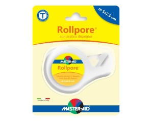 Cerotto In Rocchetto Master-aid Rollpore Tessuto Non Tessuto 5x2,5