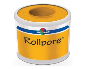 Cerotto In Rocchetto Master-aid Rollpore Tessuto Non Tessuto 5x5