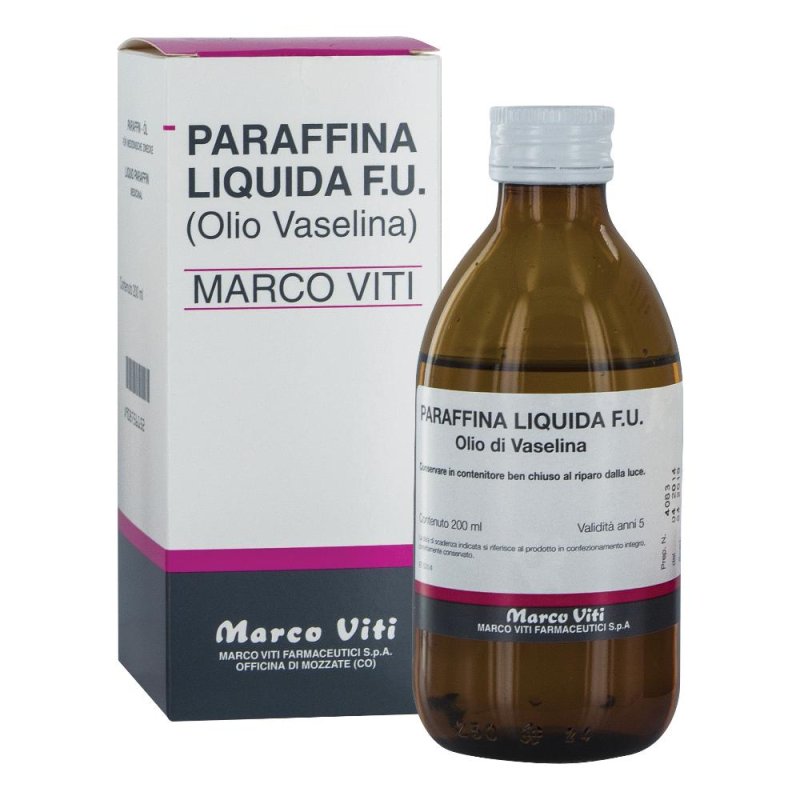 Marco Viti Paraffina Liquida F.U. lassativo 200 ml