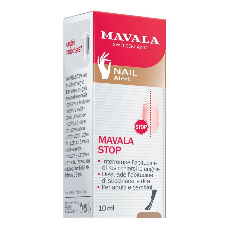 Mavala Stop 10 ml &ndash; trattamento amaro contro onicofagia e succhiamento del pollice