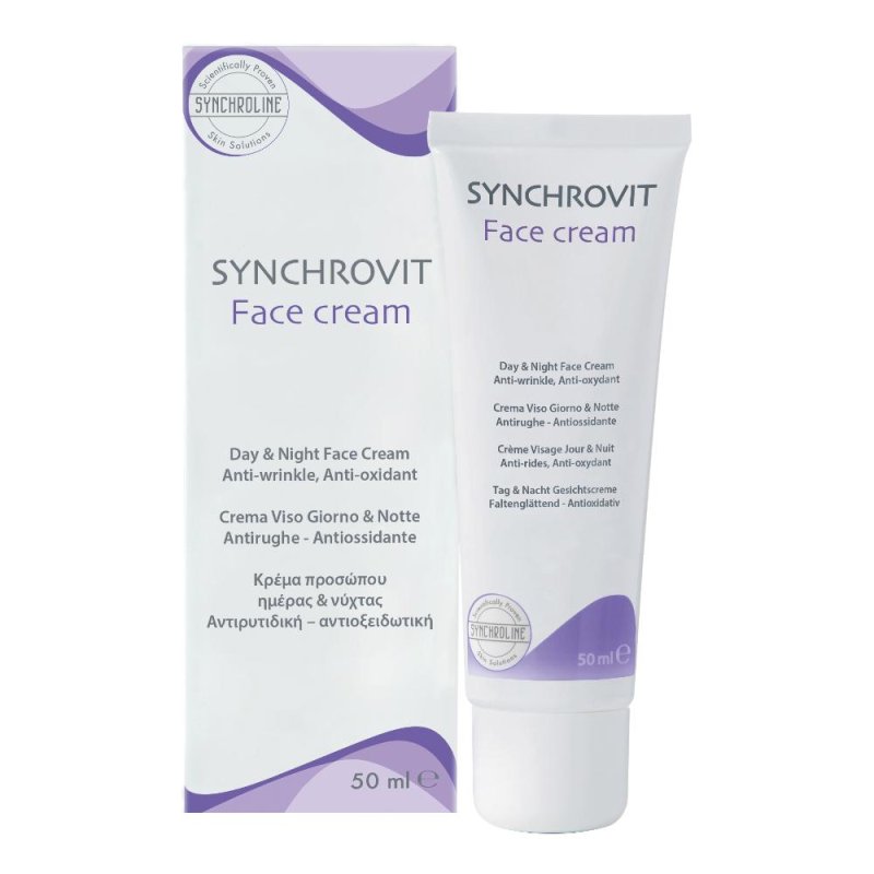 Synchrovit face cream 50 ml crema viso antiage con vitamina C