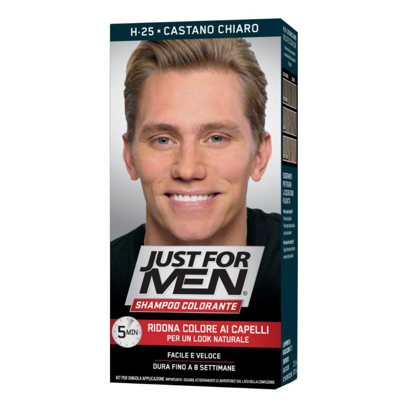 Combe Italia Just For Men Tinta Castano Chiaro 30 Ml