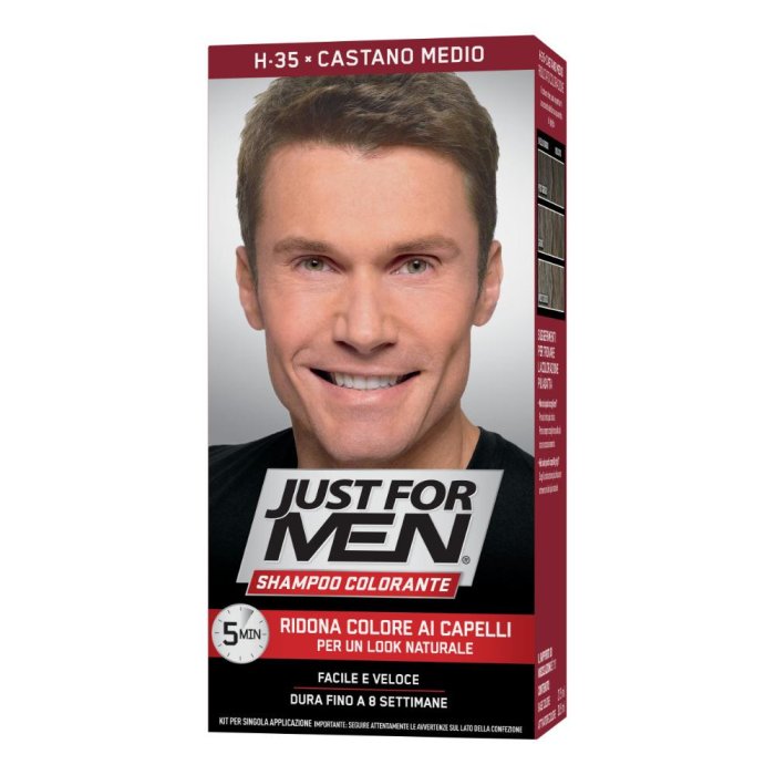 Combe Italia Just For Men Sh Color H35 Cast