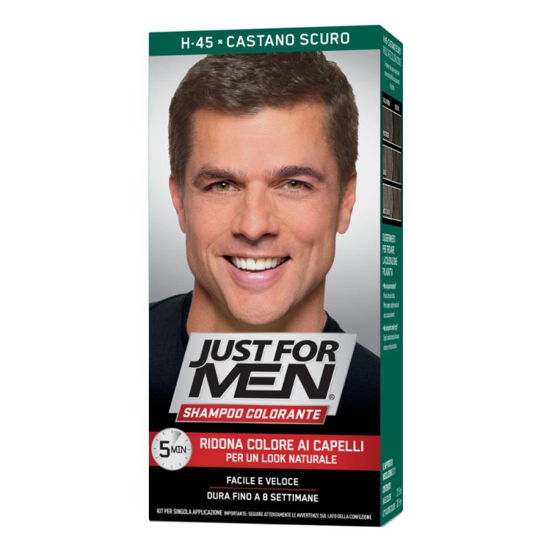 Combe Italia Just For Men Tinta Castano Scuro 30 Ml Combe Italia Just For Men Tinta Castano Scuro 30 Ml