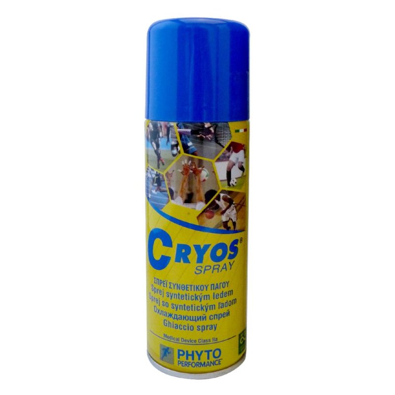 Ghiaccio Spray Cryos 200 ml – Spray Freddo Lenitivo per Traumi, Contusioni e Dolori Muscolari Ghiaccio Spray Cryos 200 ml – Spray Freddo Lenitivo per Traumi, Contusioni e Dolori Muscolari